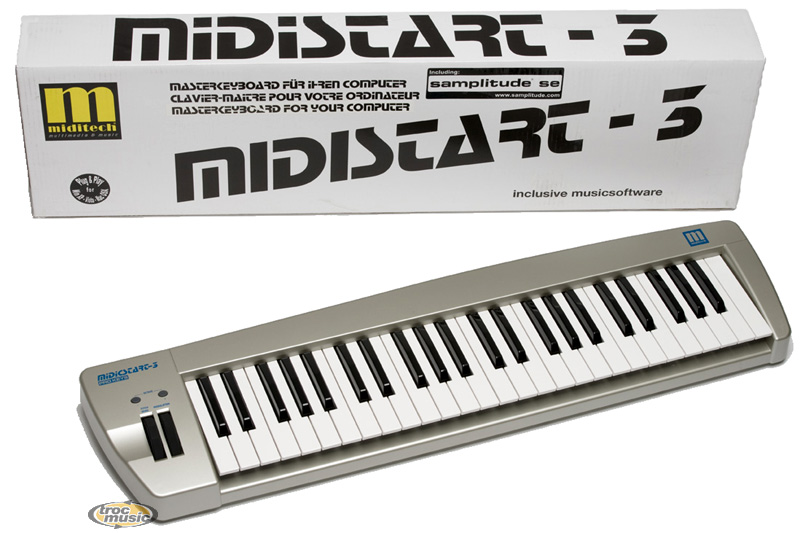 Photo annonce Clavier Maitre midi USB Miditech Midistart