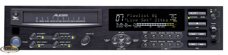 Photo annonce Alesis MasterLink ML 9600 HD + Graveur CD