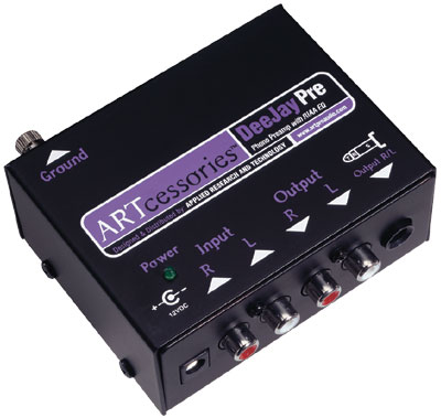 Photo : Art  Deejay  Pre  preampli phono