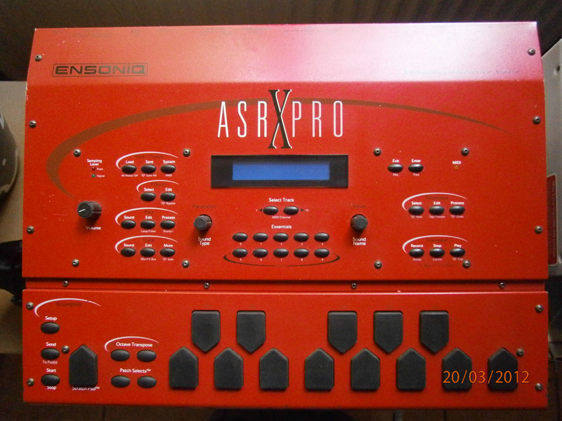 Photo annonce ENSONIQ           ASR X Pro & Options