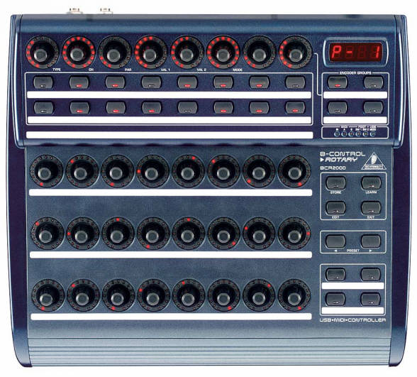 Photo annonce Behringer BCR 2000 surface midi 24 voies