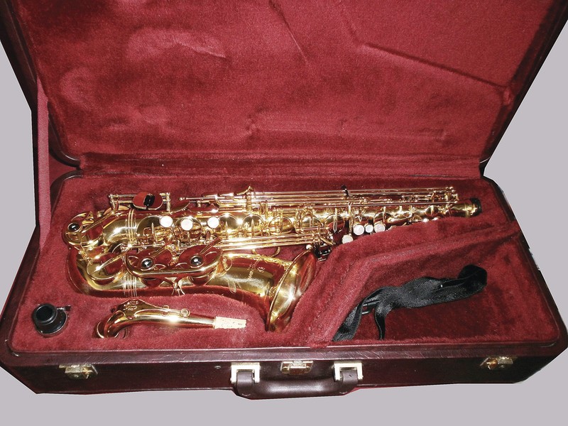Photo : Saxophone Alto Yanagisawa + boite transport
