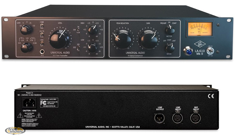 Photo annonce Universal Audio LA 610 MkII Preamp a Lampe