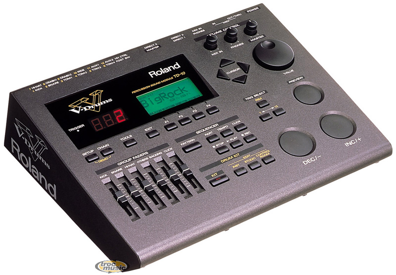 Photo : Roland    TD    10 KIT V SESSION SET V Drums