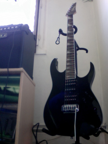 Photo : Ibanez  GRG170DXL BKN  gaucher