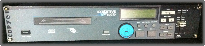 Photo annonce Platine Lecteur CD pro Executive Audio CDP701