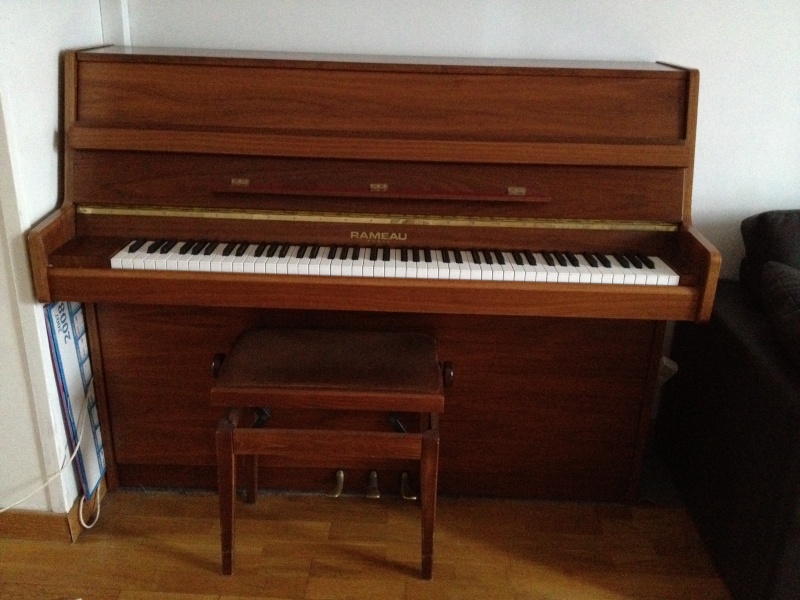 Photo annonce PIANO droit RAMEAU mecanique RENNER