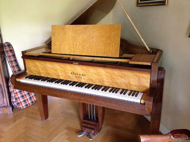 Photo : Piano   Gaveau   quart de queue Art Deco 1932