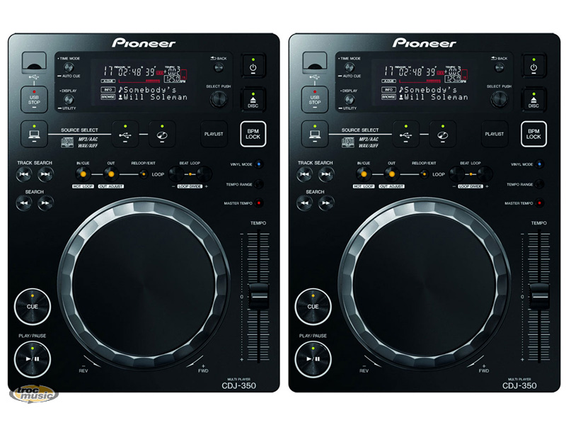 Photo annonce Pioneer CDJ 350  la paire