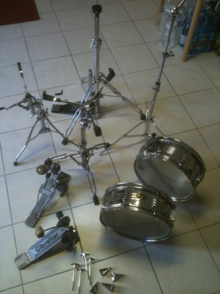 Photo annonce Elements de Batterie REMO TAMA GIBRALTAR