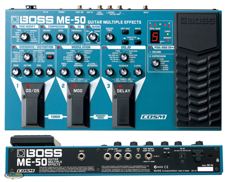 Photo annonce Pedalier   Boss  ME 50 envoi possible