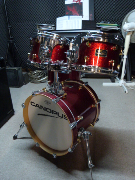 Photo annonce Batterie Canopus RFM serie club kit