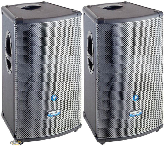 Photo annonce Mackie    SA    1521 2 enceintes amplifies 