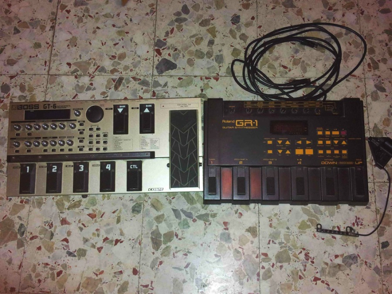 Photo annonce Boss     GT6     & Roland GR1