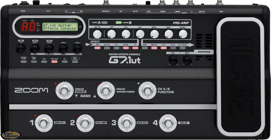 Photo annonce Zoom           G7 1UT Pedalier Guitare