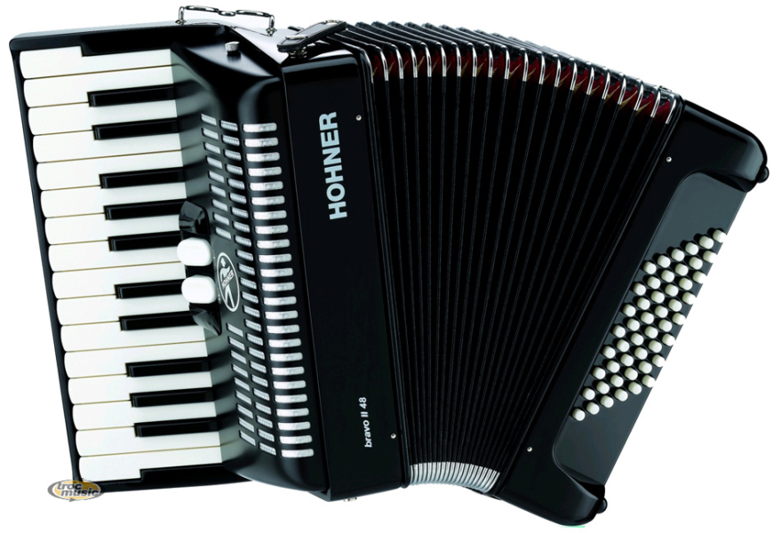 Photo annonce Hohner  Bravo II chromatique Clavier piano