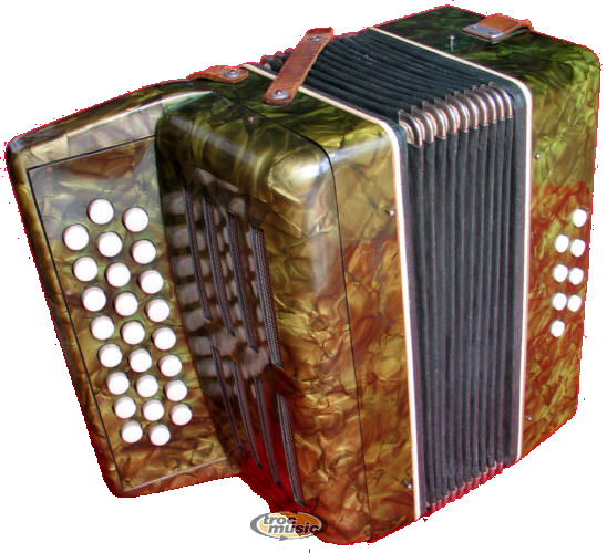 Photo annonce Accordeon Chromatique 25 Boutons et 8 Basses