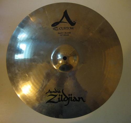Photo annonce ZILDJIAN A CUSTOM CRASH + SABIAN AA CRASH