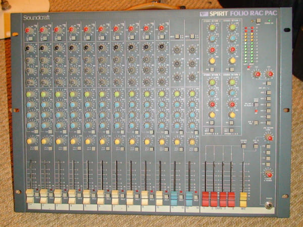 Photo annonce SOUNDCRAFT SPIRIT FOLIO RAC PAC