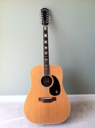 Photo annonce Epiphone 12 cordes annee 70