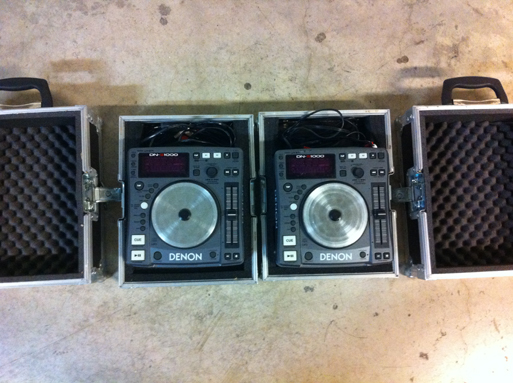 Photo annonce DENON  DNS  1000 dans leur flycase