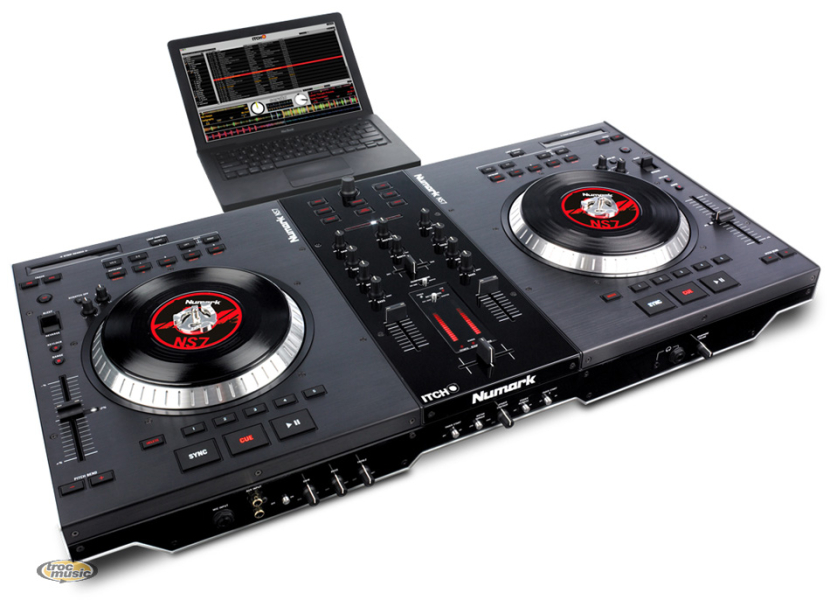 Photo annonce Numark    NS7    + barre pc et bar fx 