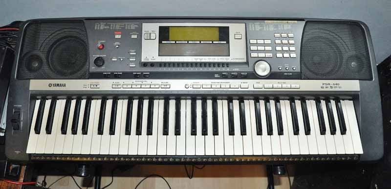 Photo annonce Yamaha    PSR   640 tres bon etat