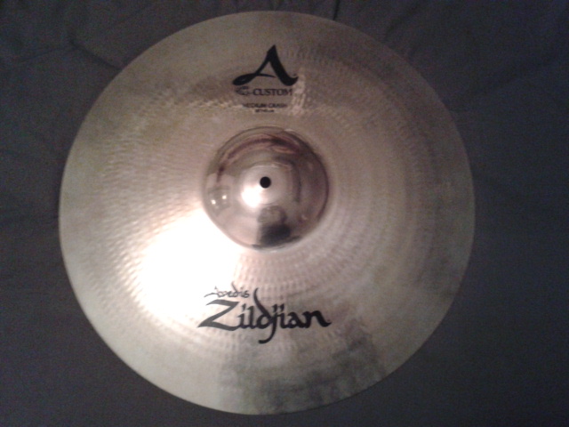 Photo annonce Cymbale Zildjian A custom Medium Crash 18