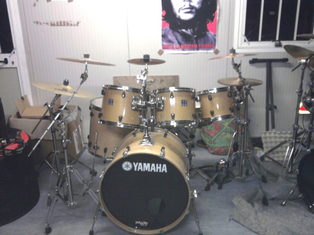 Photo annonce Yamaha Stage Custom 6 futs complete