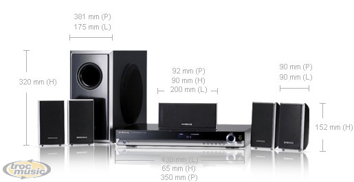 Photo annonce Ampli + Enceintes Samsung HT AS610