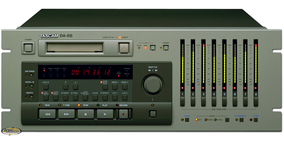 Photo annonce Tascam    DA     88 magneto pour pieces