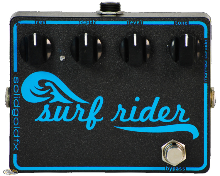 Photo annonce Pedale   REVERB  Solid Gold SURF RIDER