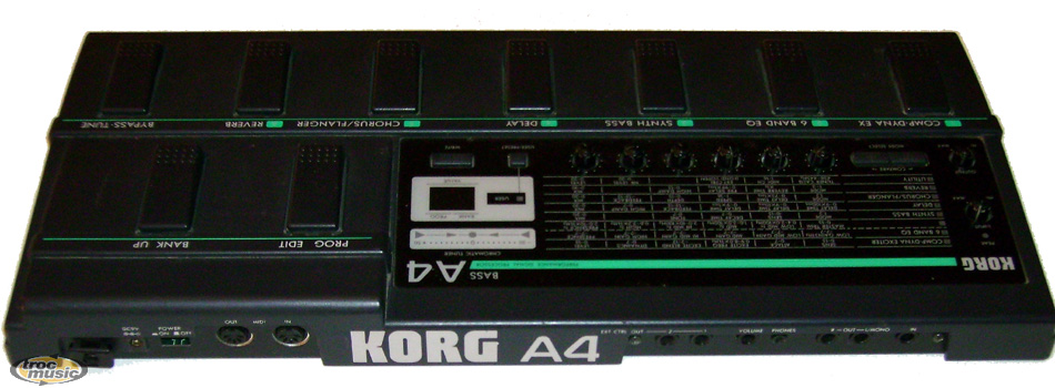 Photo annonce Multi effets KORG A4 Pedalier