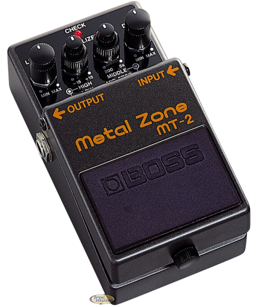Photo annonce Boss     MT2     pedale metal zone