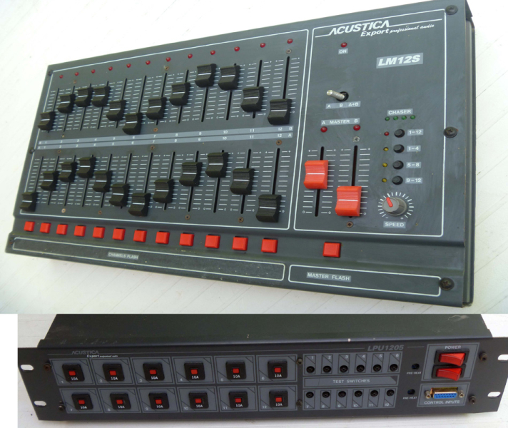 Photo annonce Console Eclairage + Bloc ACUSTICA
