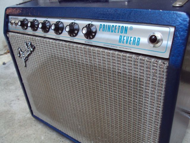 Photo annonce FENDER PRINCETON reverb silver face 70