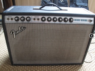 Photo annonce FENDER DELUXE REVERB silver face 76 77