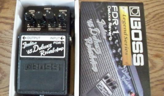 Photo annonce BOSS   FDR   1   Pedale Fender 65 Deluxe Reverb