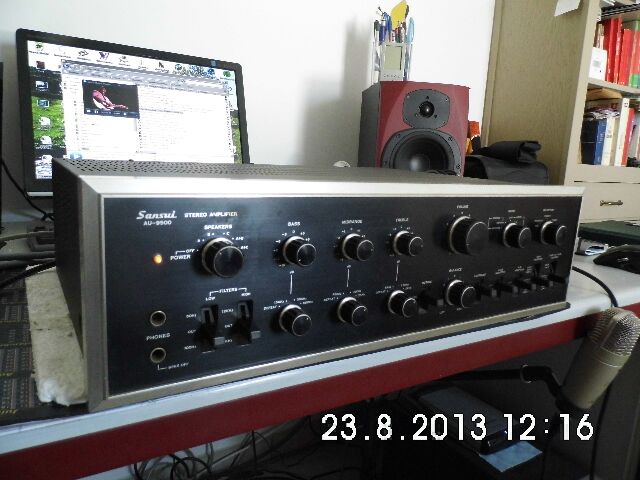 Photo annonce AMPLI    HIFI    SANSUI AU 9500 VINTAGE