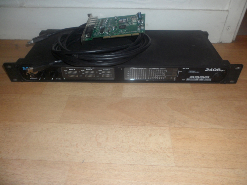 Photo annonce MOTU  2408  MK3  INTERFACE pour PC