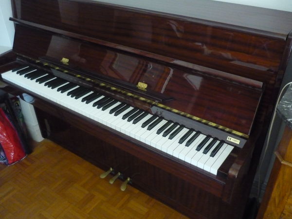 Photo : PIANO         LEGNICA Acajou laque