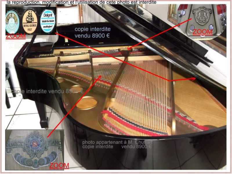 Photo : PIANO   Samick   grand quart de queue SG172