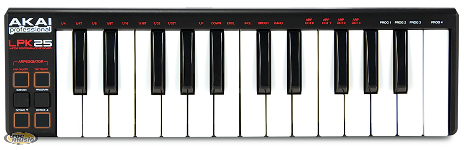 Photo annonce AKAI          LPK25 Clavier midi