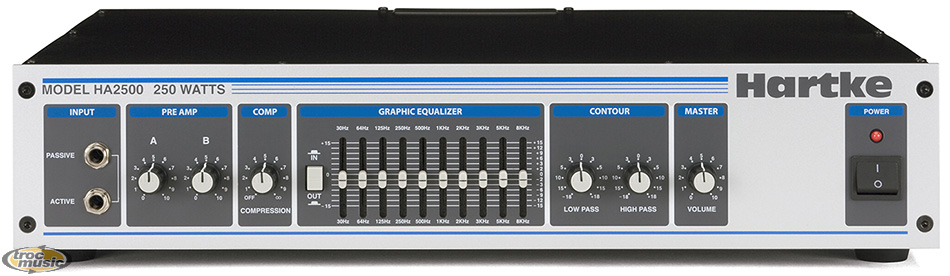 Photo annonce Hartke        HA2500 tete ampli basse