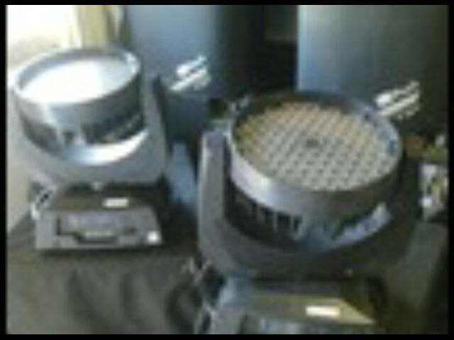 Photo : Lyre     Led     108x3w rgbw la paire