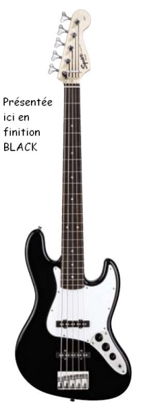 Photo annonce SQUIER JAZZ BASS 5 CORDES + case Gator