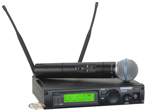 Photo annonce SHURE     HF     MICRO CHANT