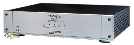 Photo : Ampli     Dac    Musidal fidelity TRIVISTA a tubes