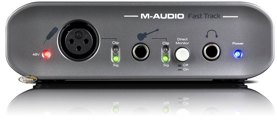 Photo : M Audio Fast Track + CD et Manuel