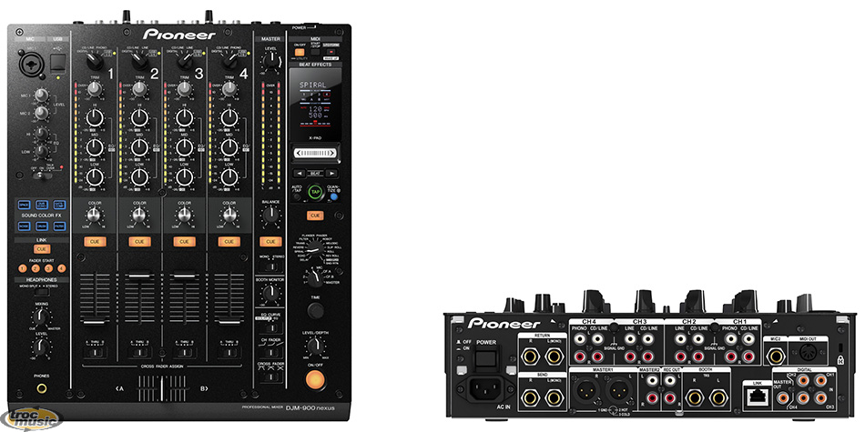 Photo : Pioneer DJM 900 Nexus avec fly case